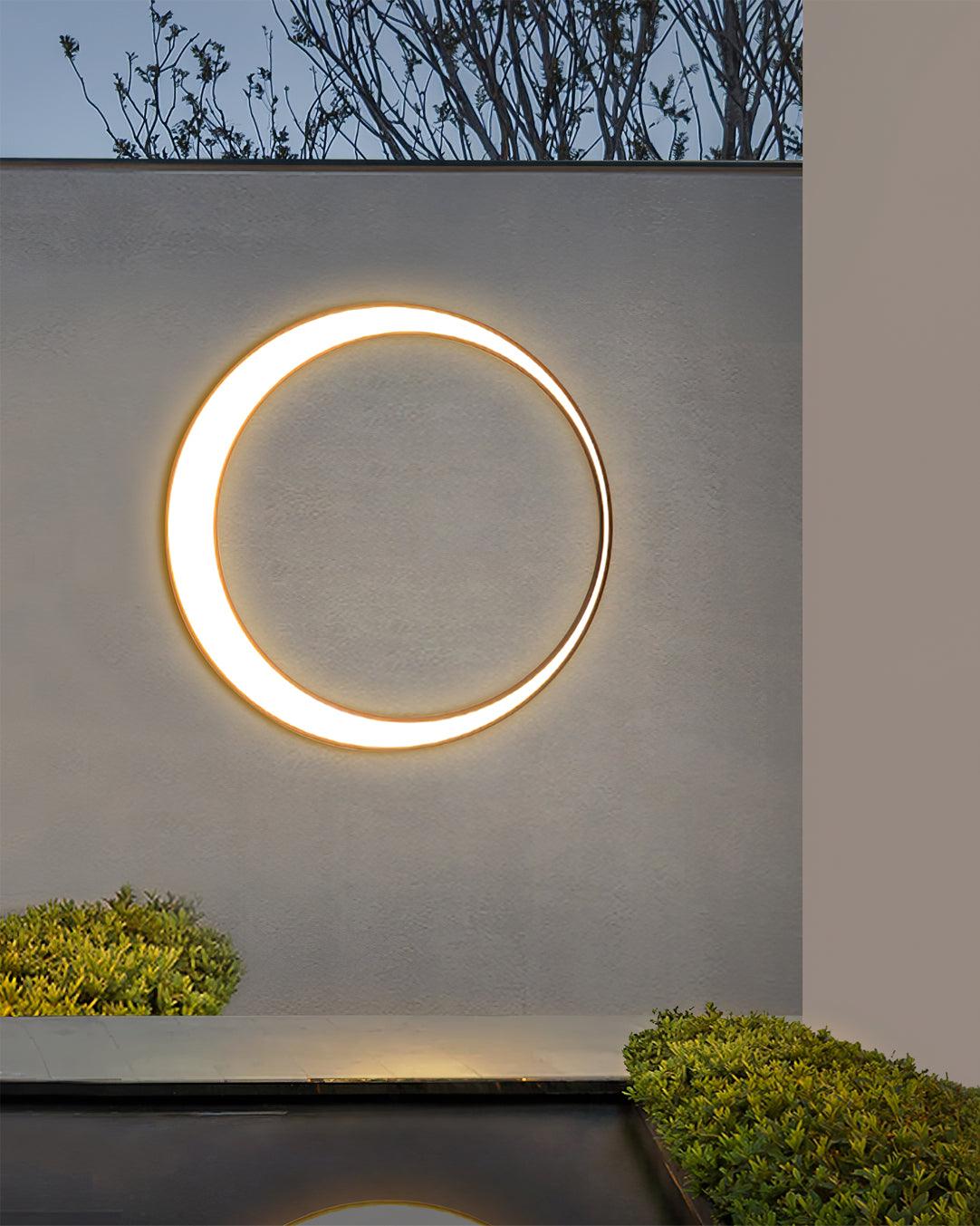 Noreliella lampada da parete per esterni Circolare LED