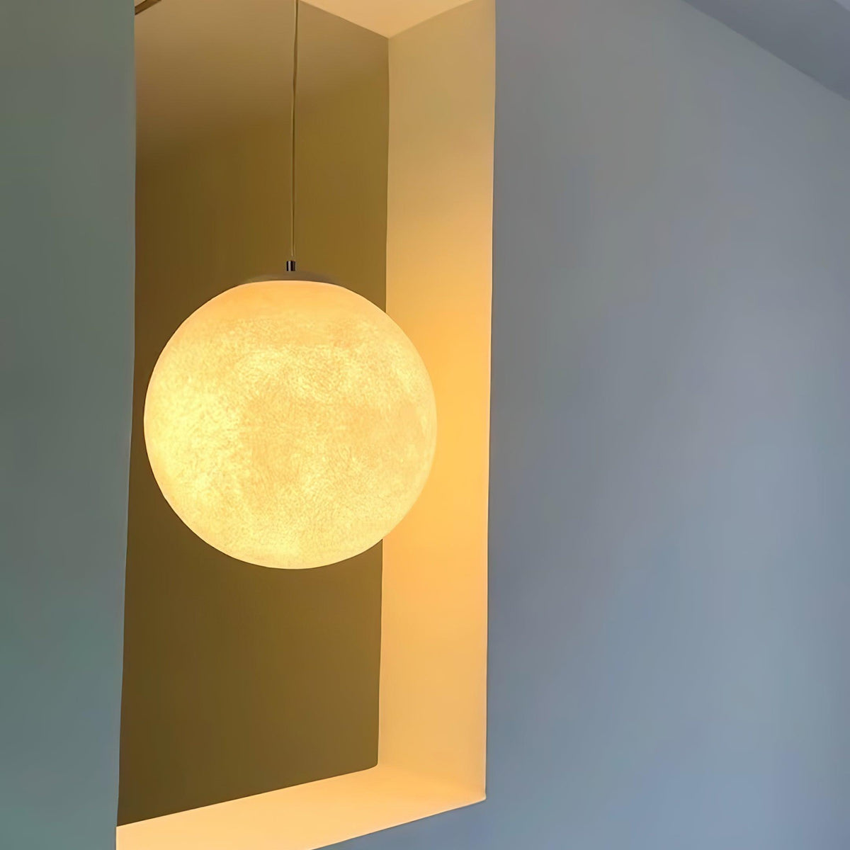 Miralaine lampada a sospensione a Forma di Luna per soggiorno