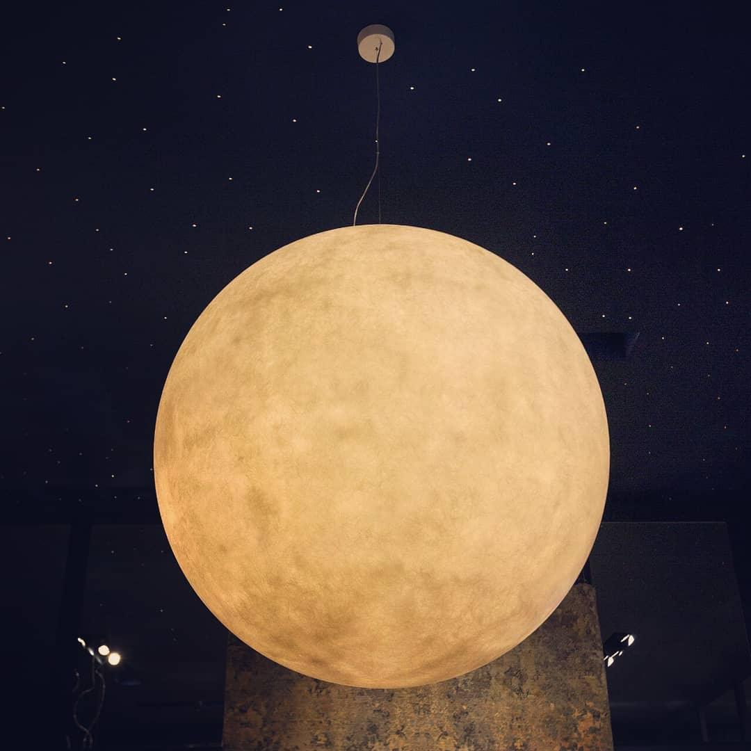 Lunara Luna Sospesa Lampada - Relic Pieces