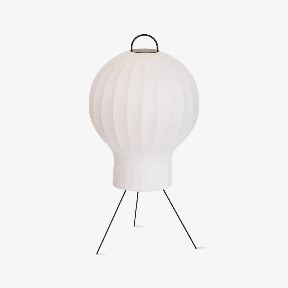 Balloon lampada da terra minimalista in Seta a globo