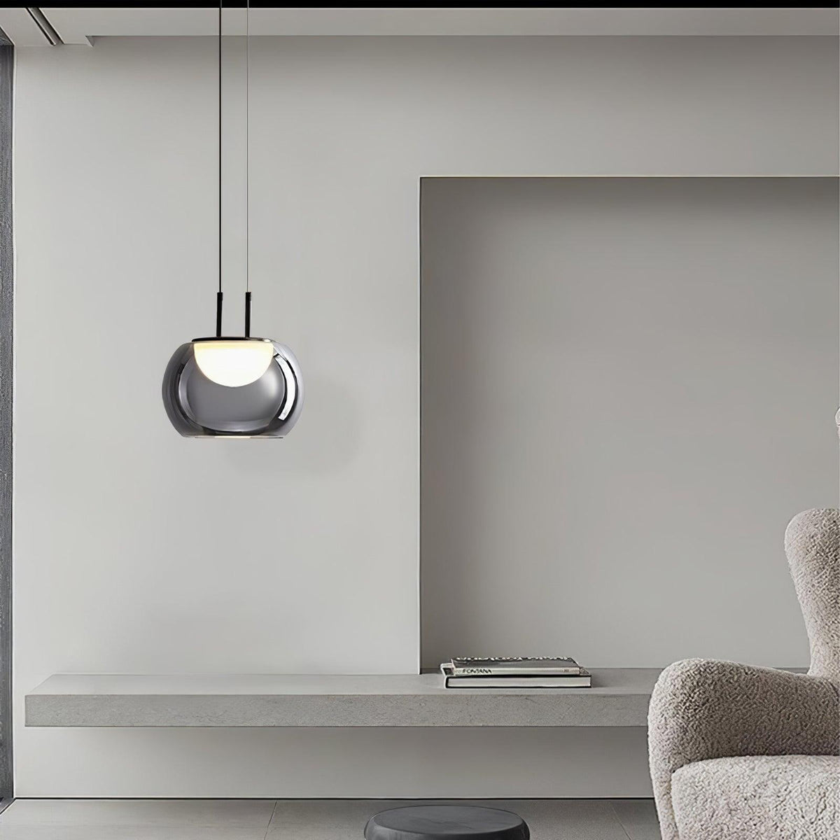 Ririxa lampada a sospensione in acrilico Glam