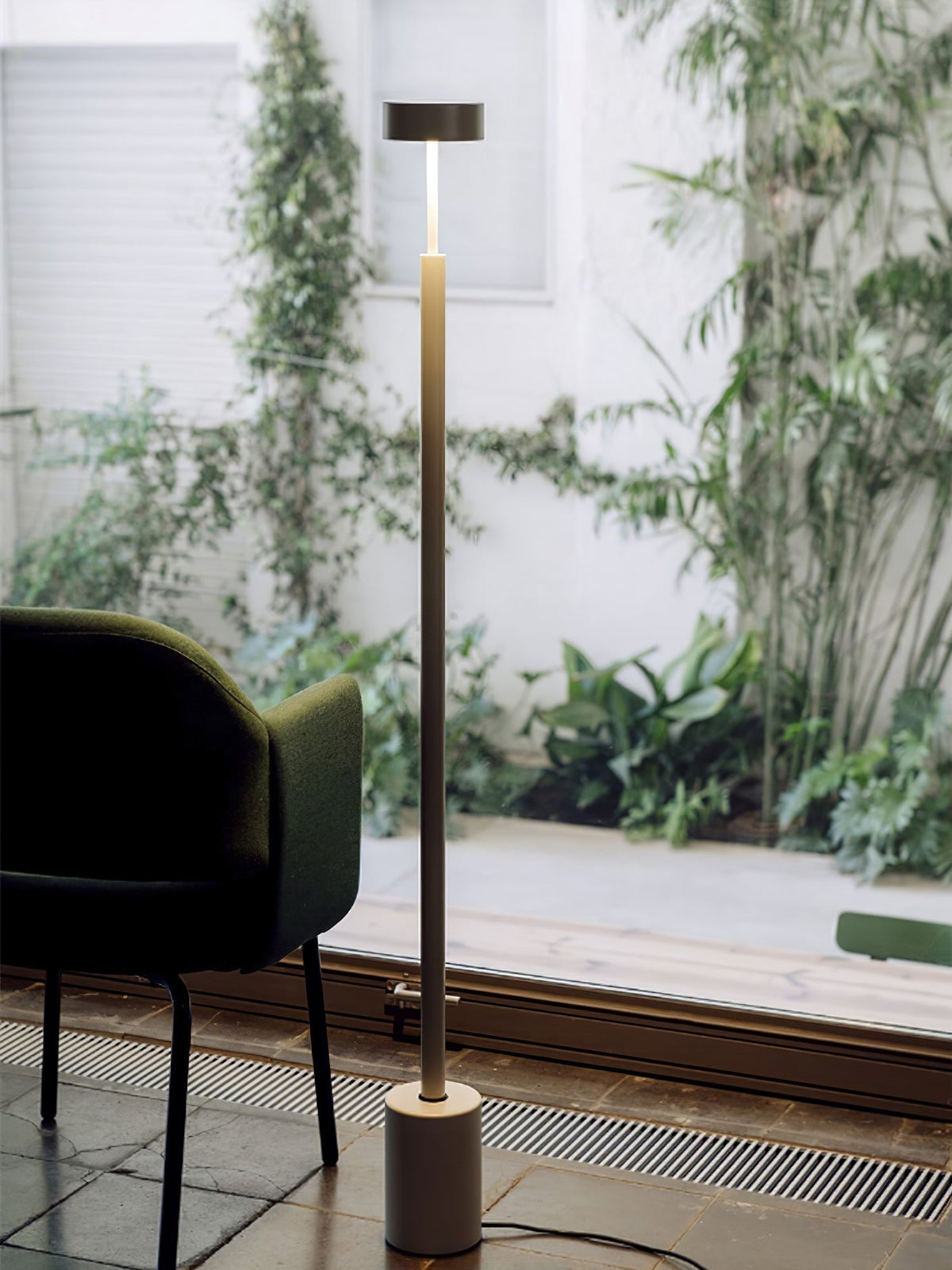 Circa lampada da terra minimalista Girevole