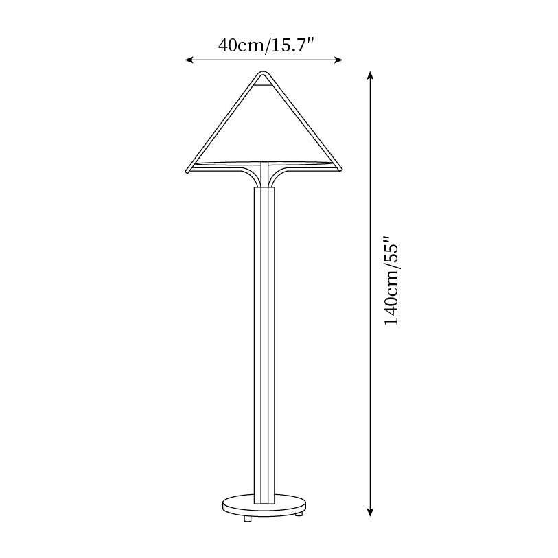 Tent lampada da terra