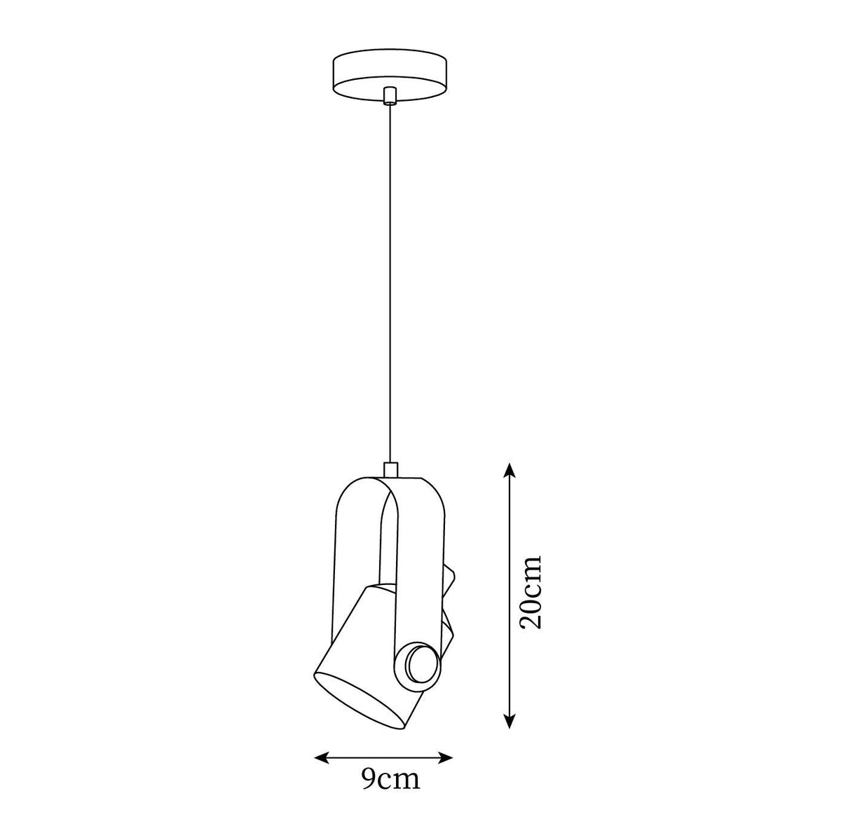 Sling lampada a sospensione