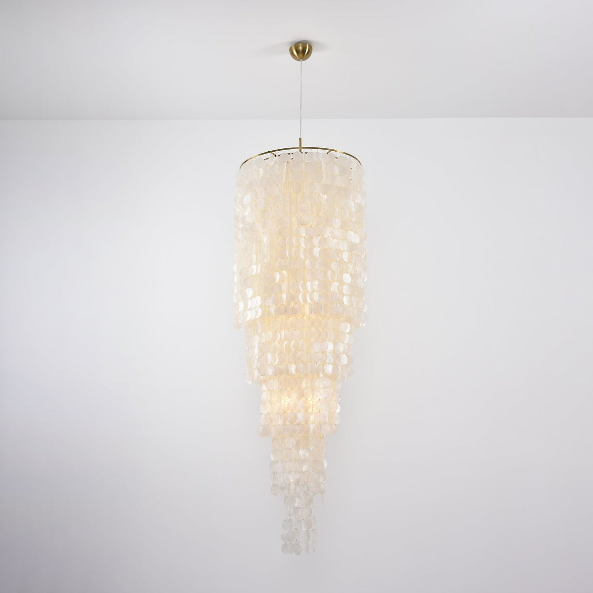 Eloryra lampadario a Cascata Guscio