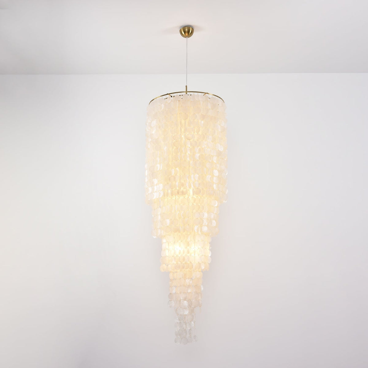 Eloryra lampadario a Cascata Guscio