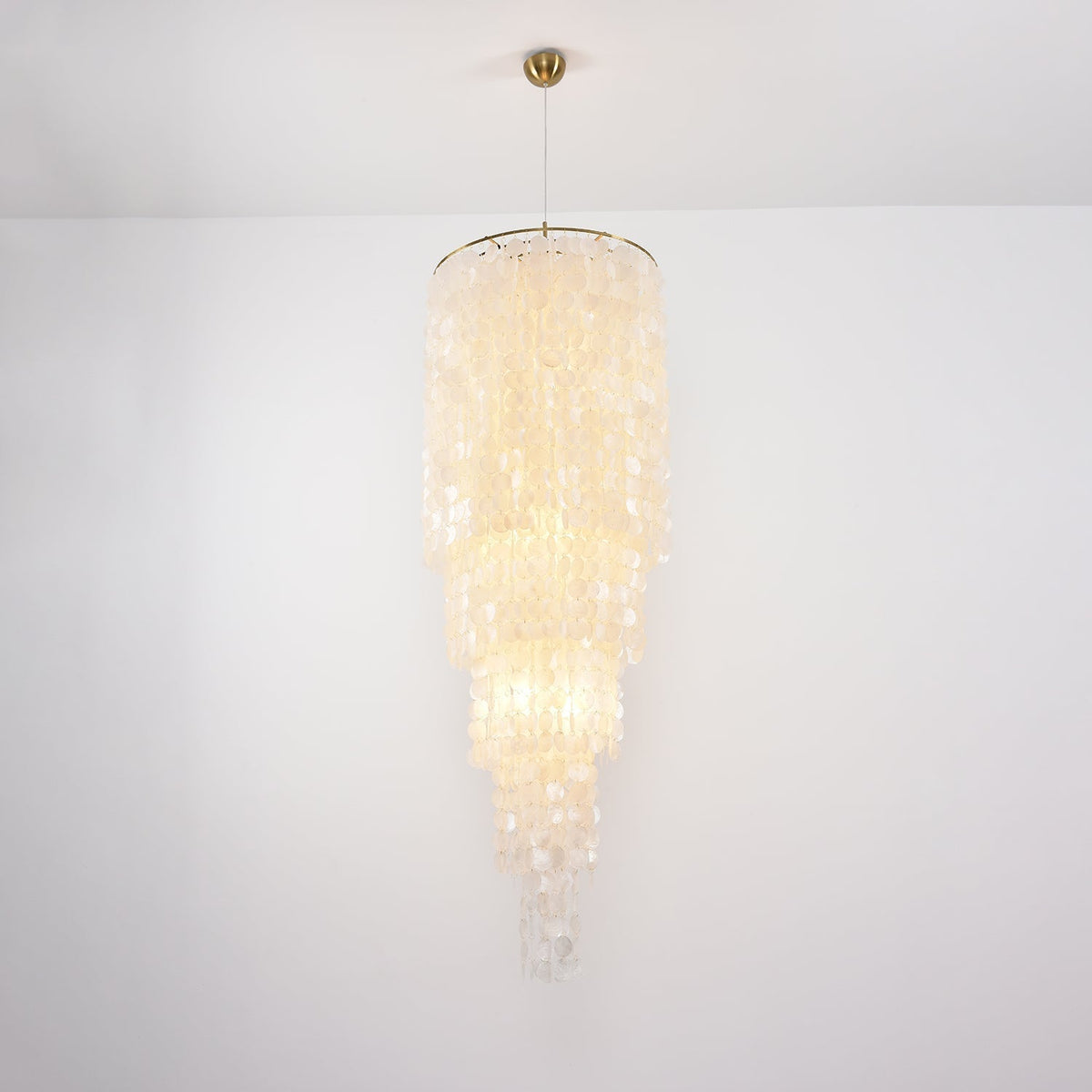 Eloryra lampadario a Cascata Guscio