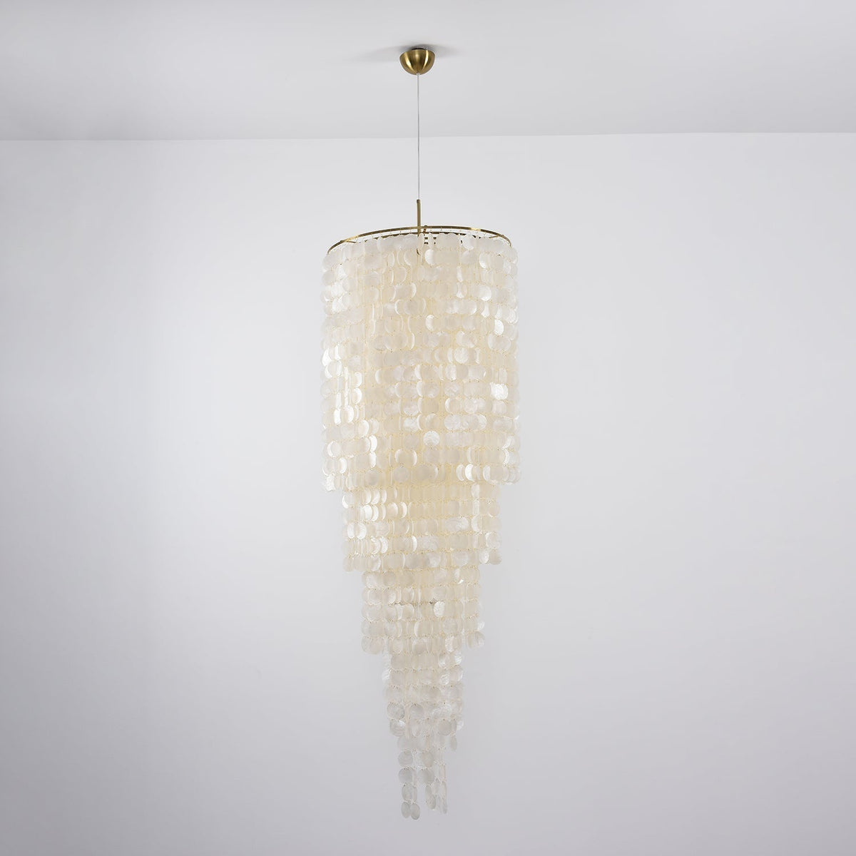 Eloryra lampadario a Cascata Guscio