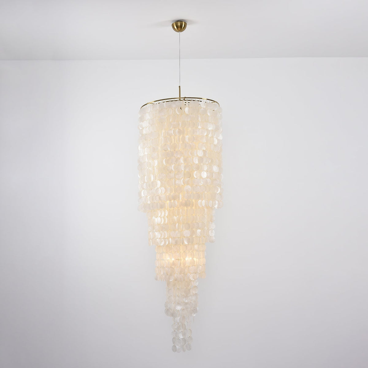 Eloryra lampadario a Cascata Guscio