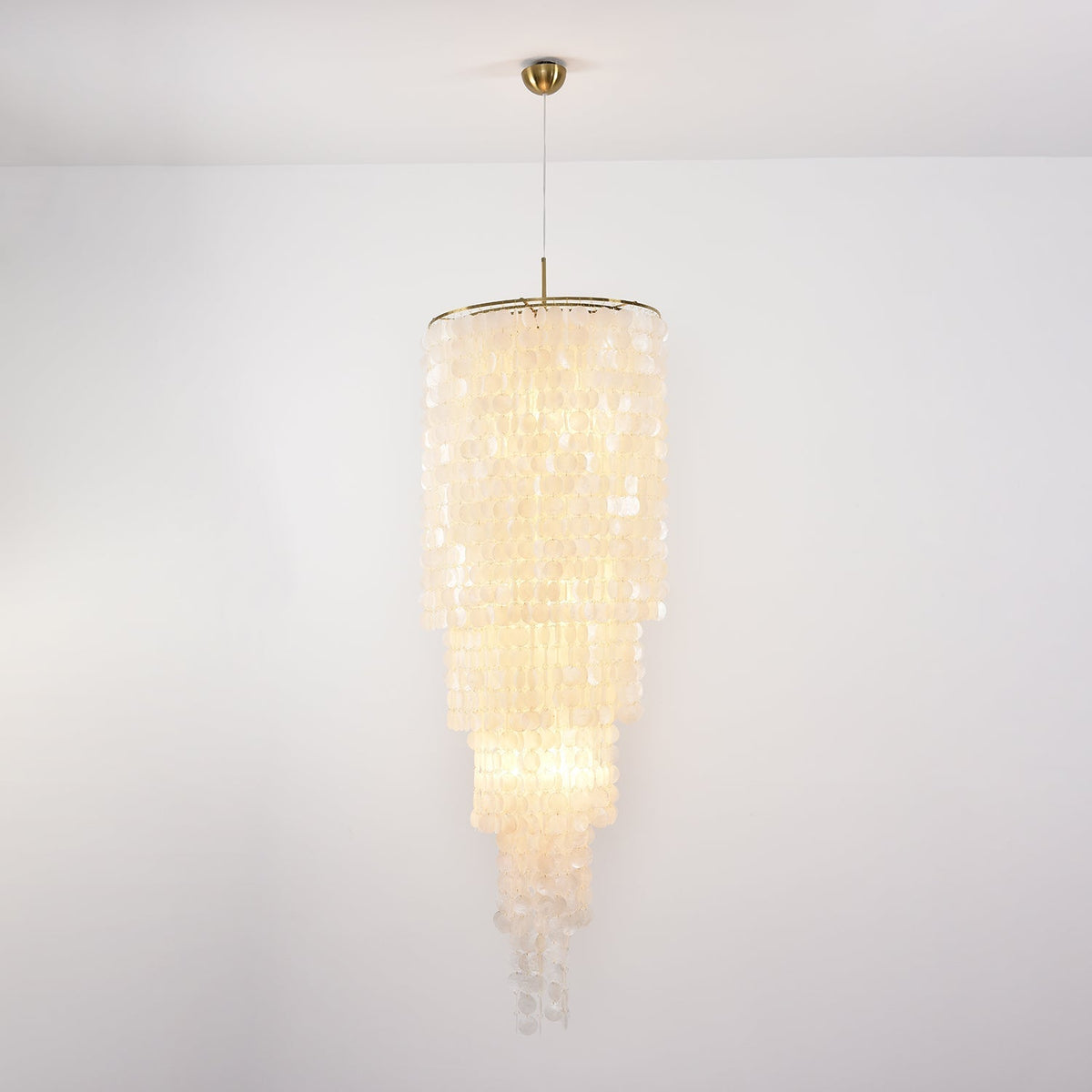 Eloryra lampadario a Cascata Guscio
