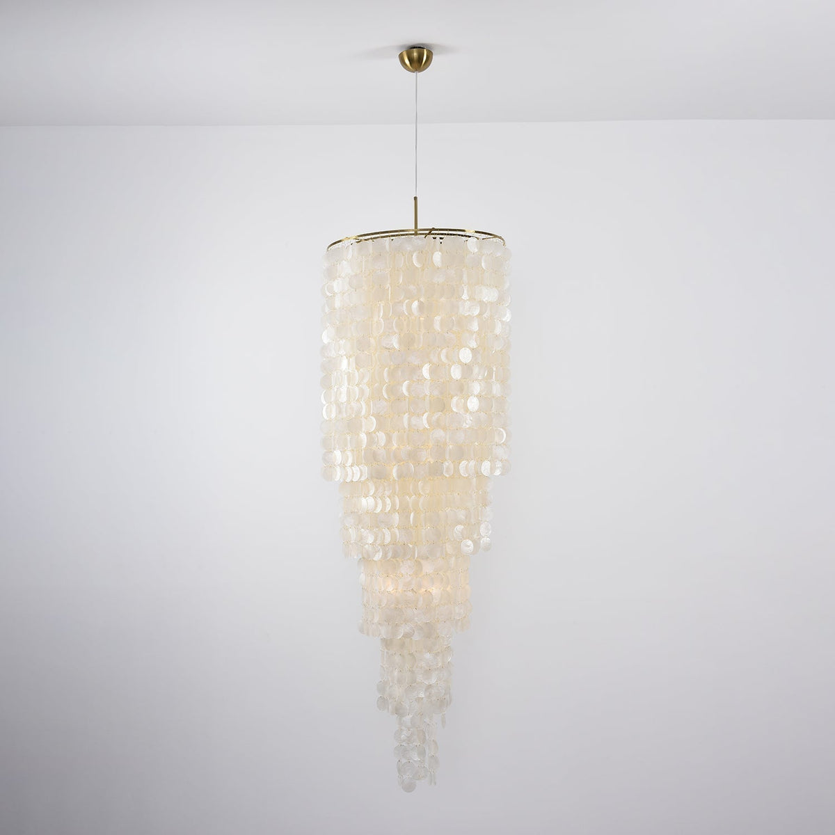 Eloryra lampadario a Cascata Guscio
