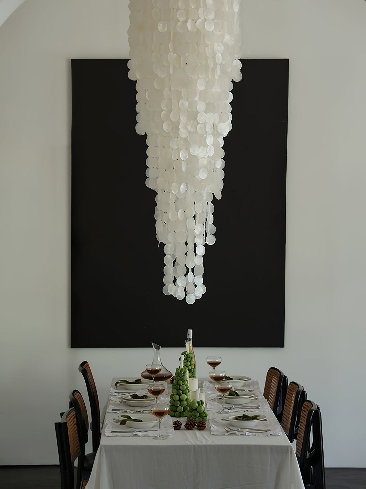 Eloryra lampadario a Cascata Guscio