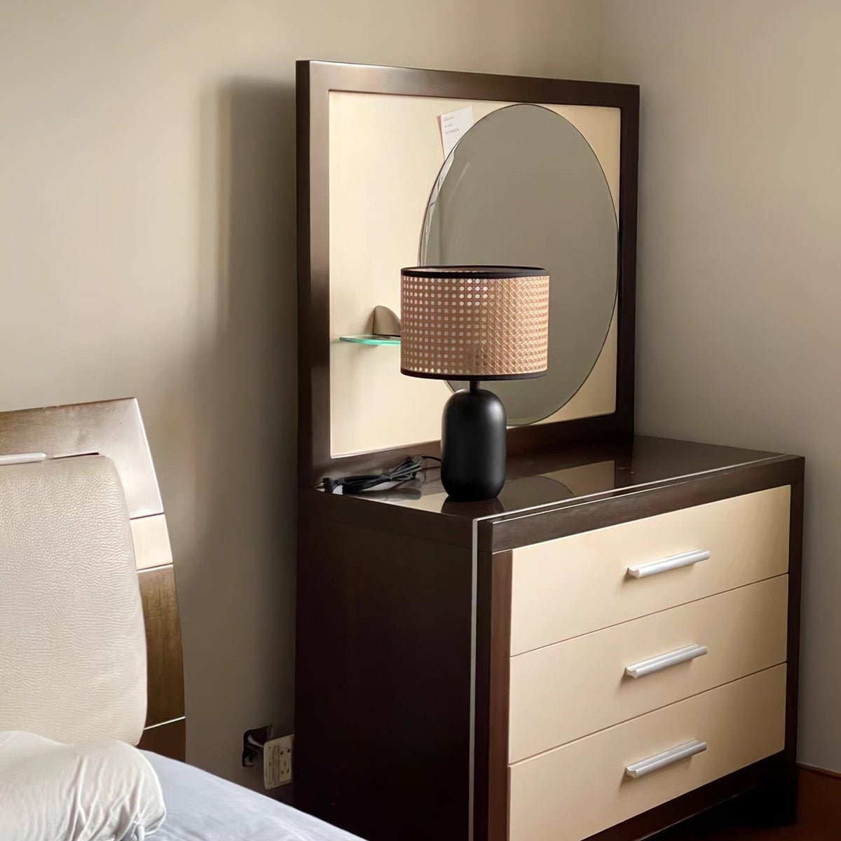 Ravarielle lampada da tavolo moderna in bambù