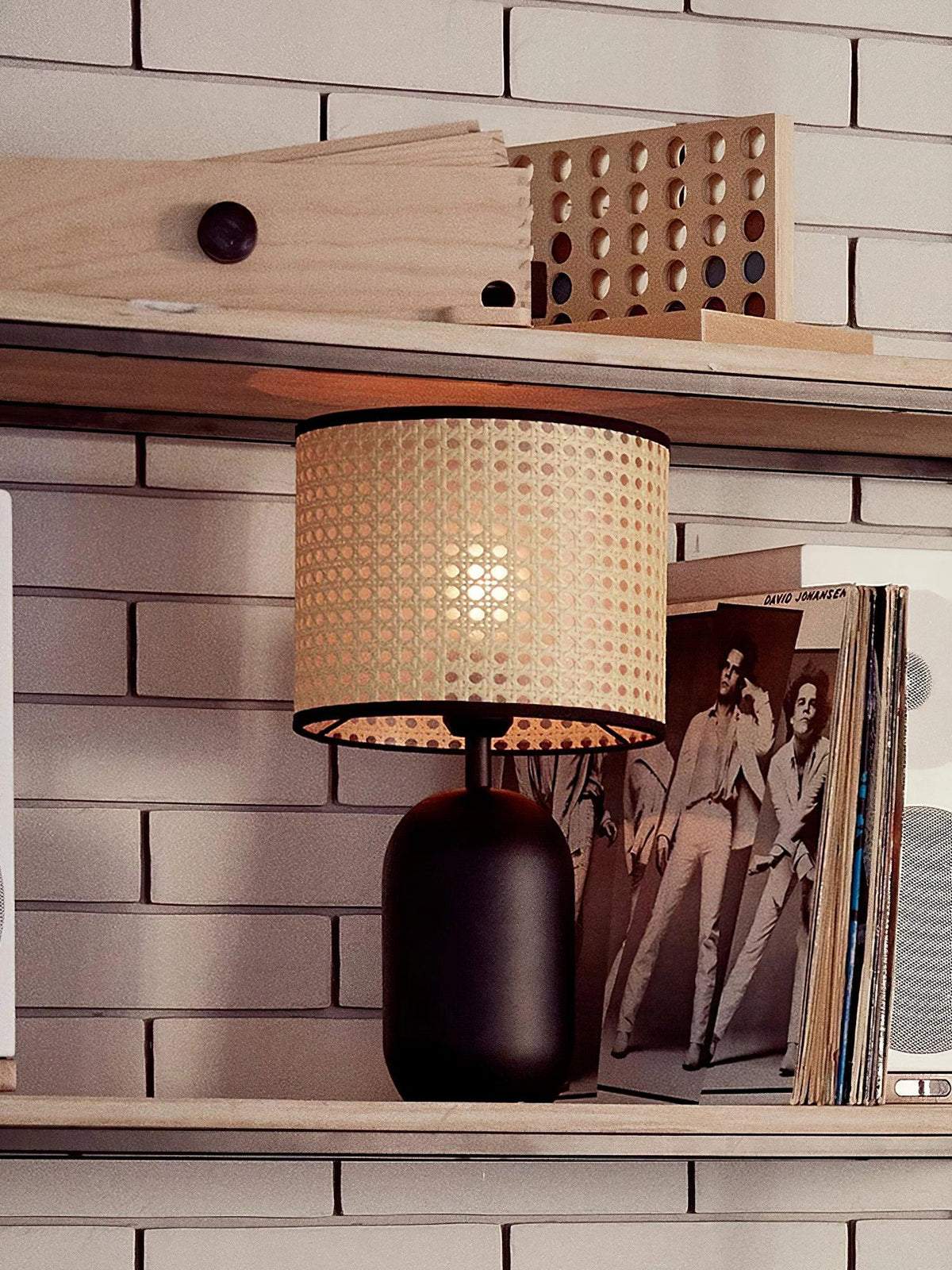 Ravarielle lampada da tavolo moderna in bambù
