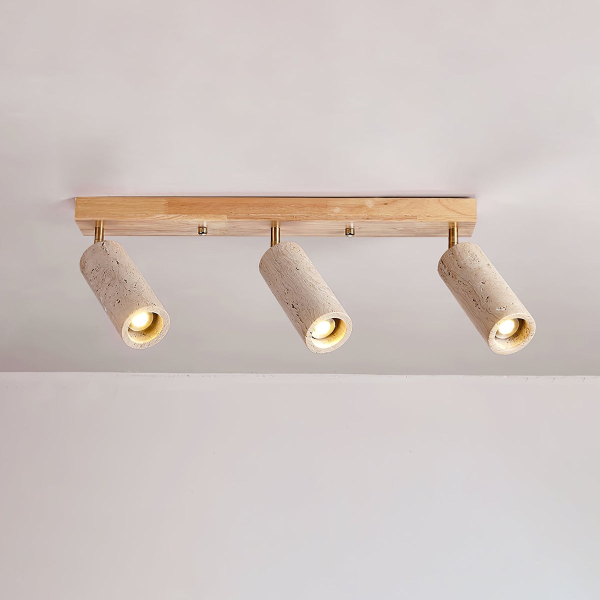 Eurliryra Faretto a Binario in Travertino Moderno - Relic Pieces