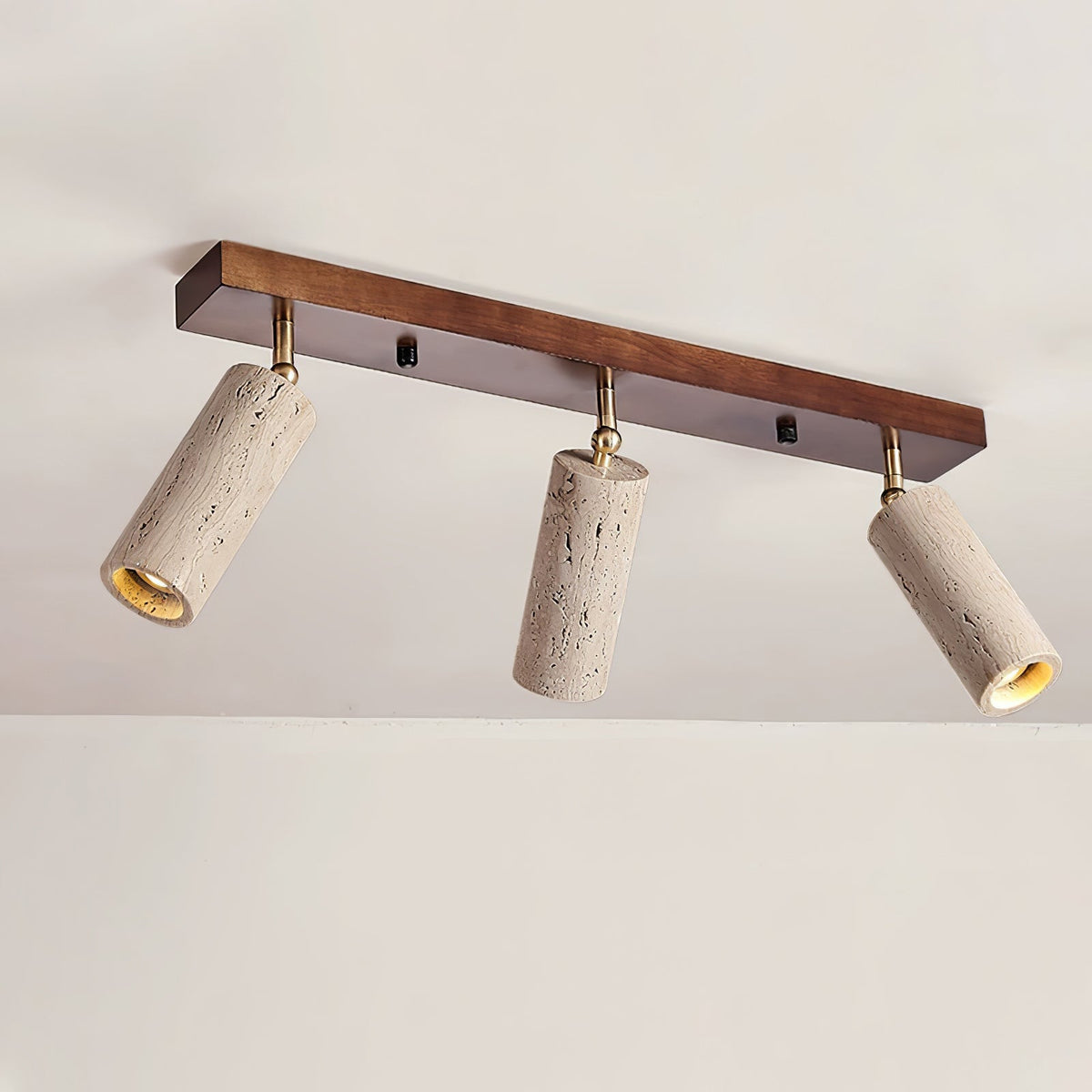 Eurliryra Faretto a Binario in Travertino Moderno - Relic Pieces