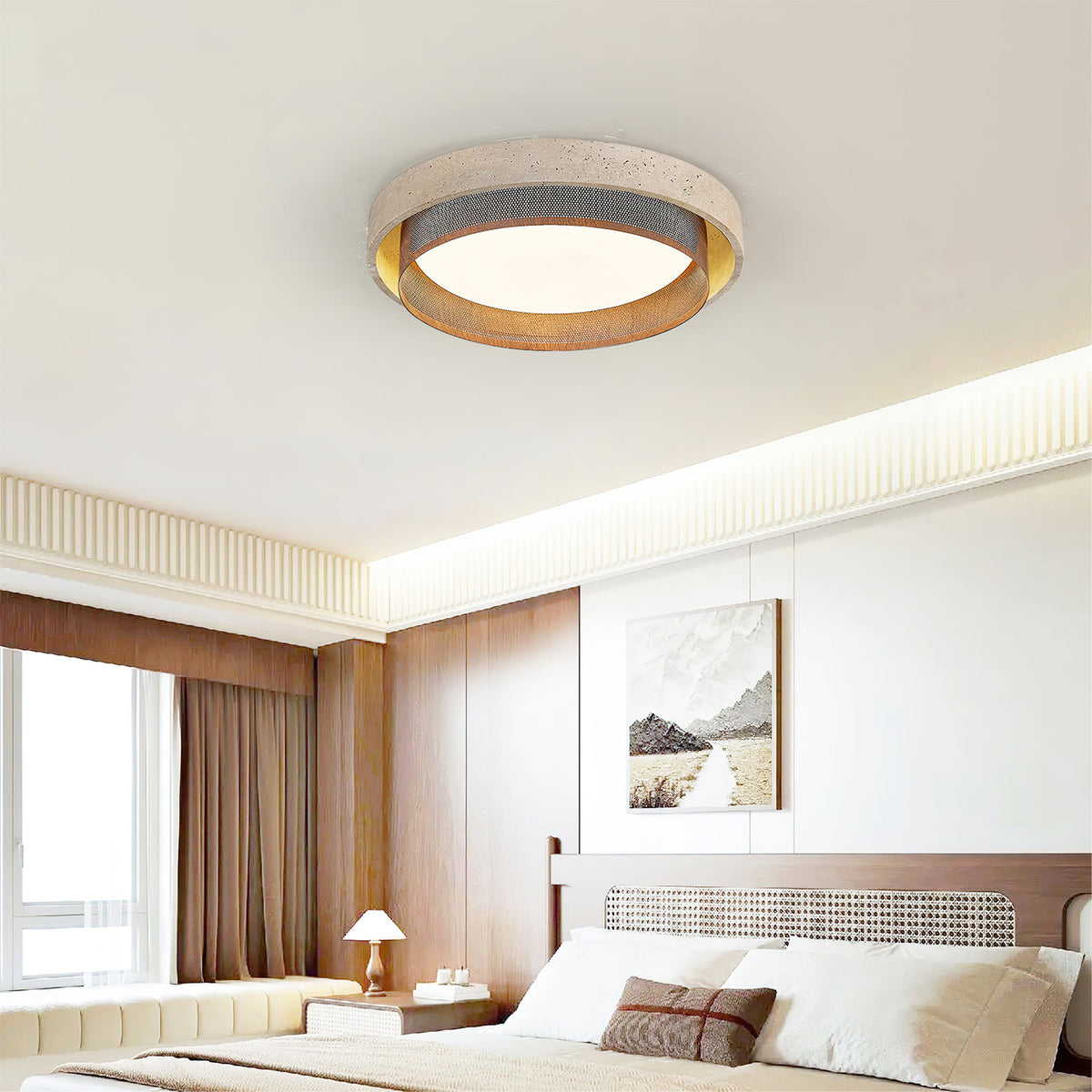 Terra lampada da soffitto