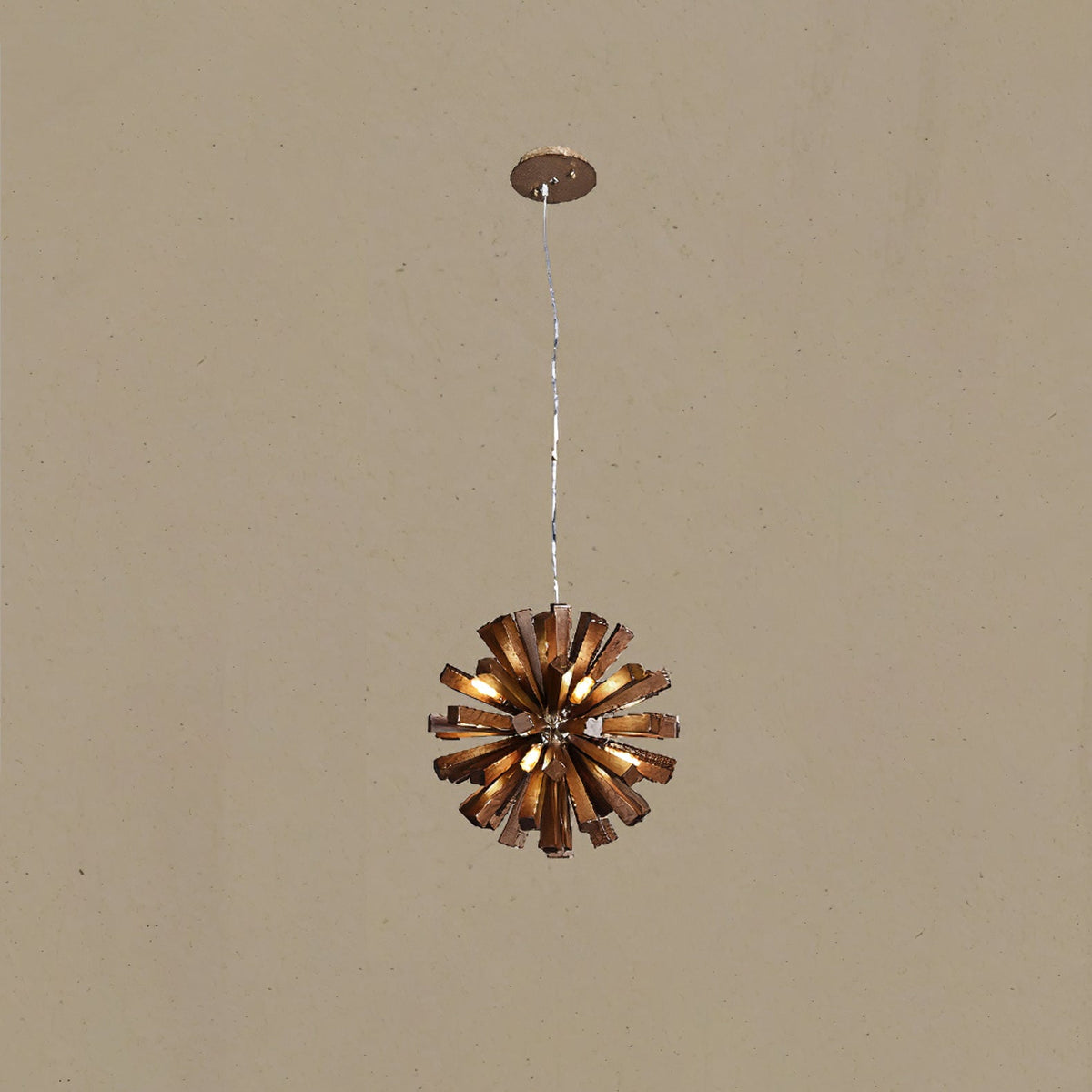 Elvarelle lampadario Premium Nordic Art Burst in legno