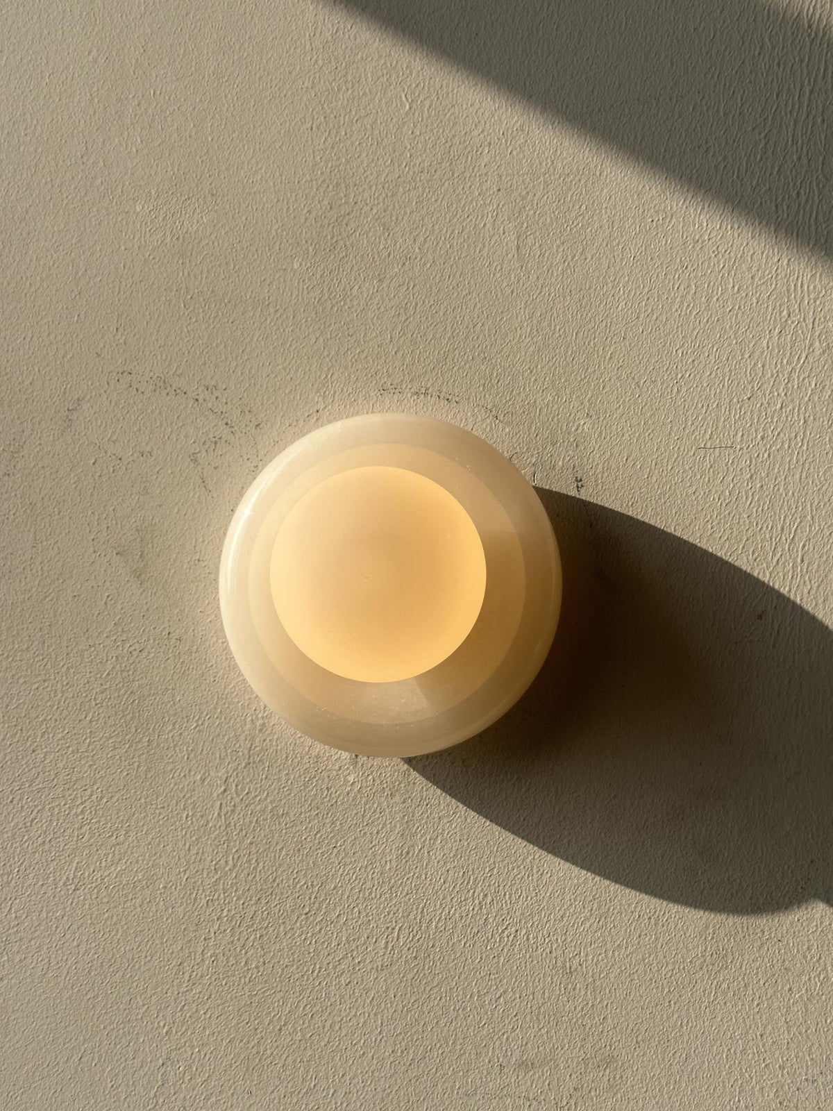 Cemaros lampada da parete in vetro Giada