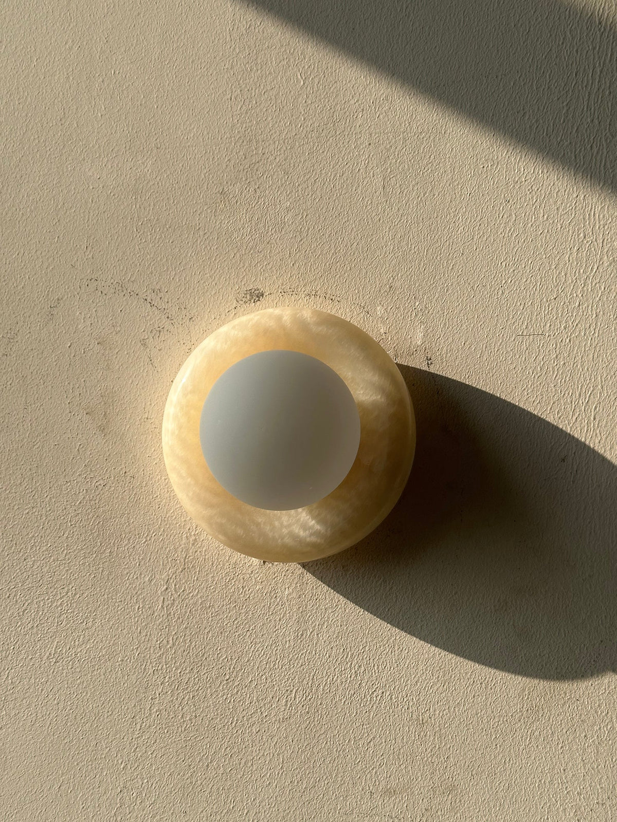 Cemaros lampada da parete in vetro Giada
