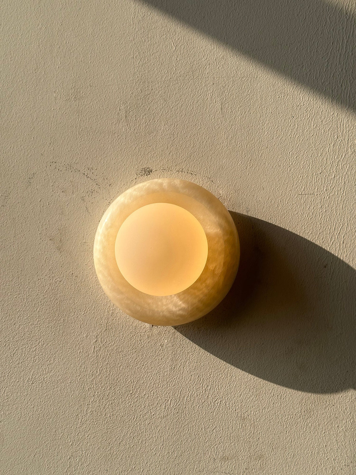 Cemaros lampada da parete in vetro Giada