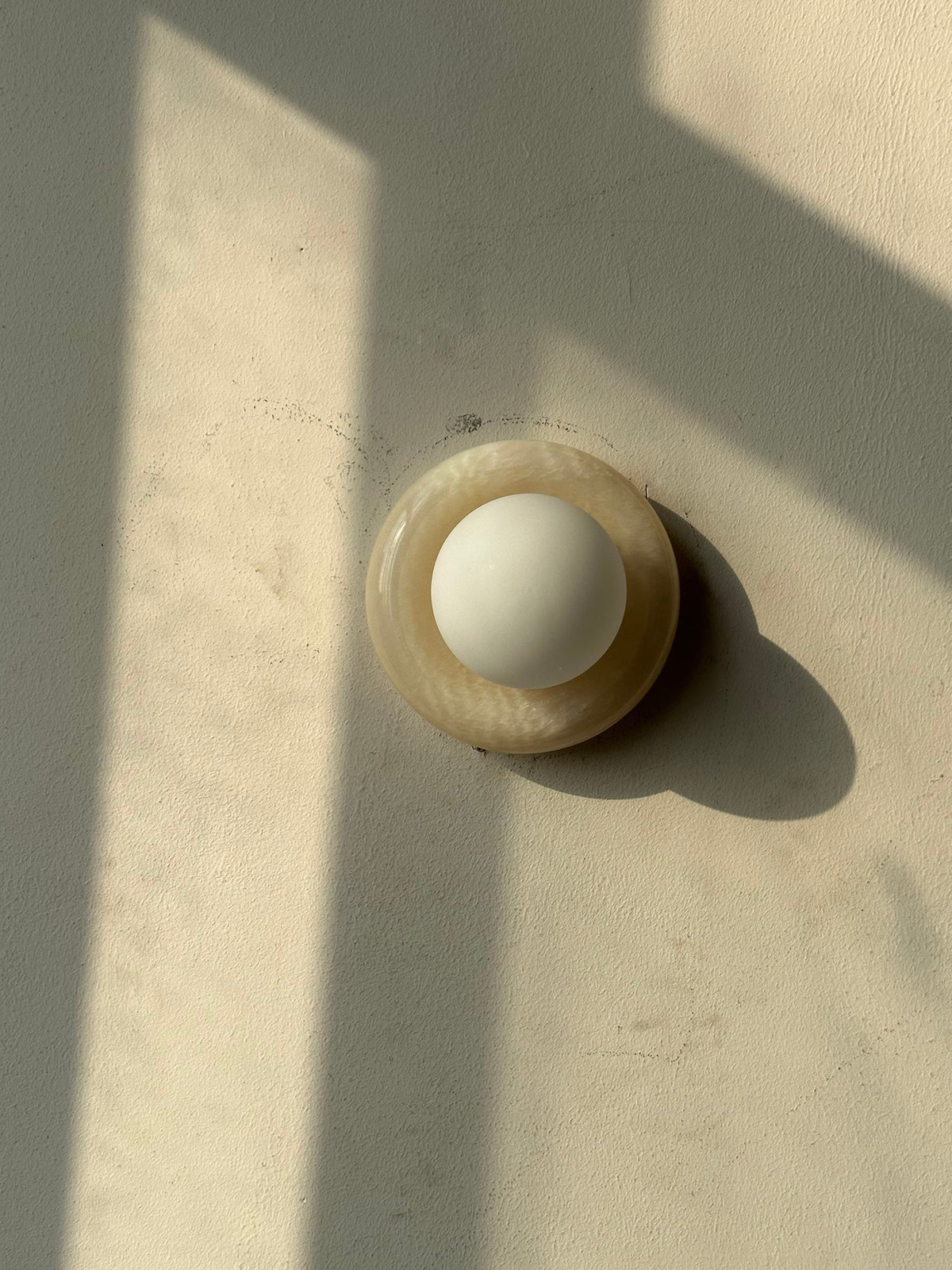 Cemaros lampada da parete in vetro Giada