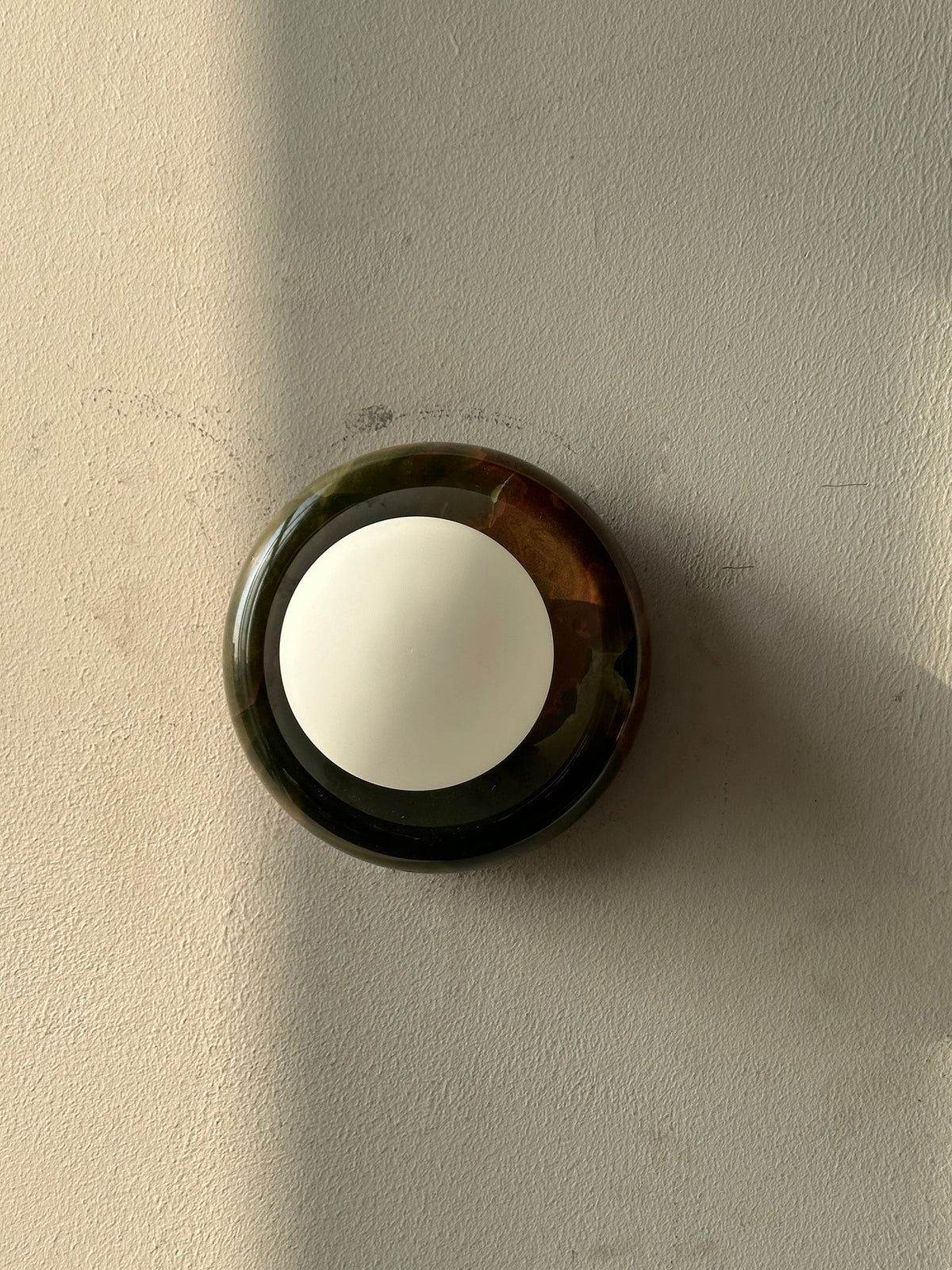 Cemaros lampada da parete in vetro Giada