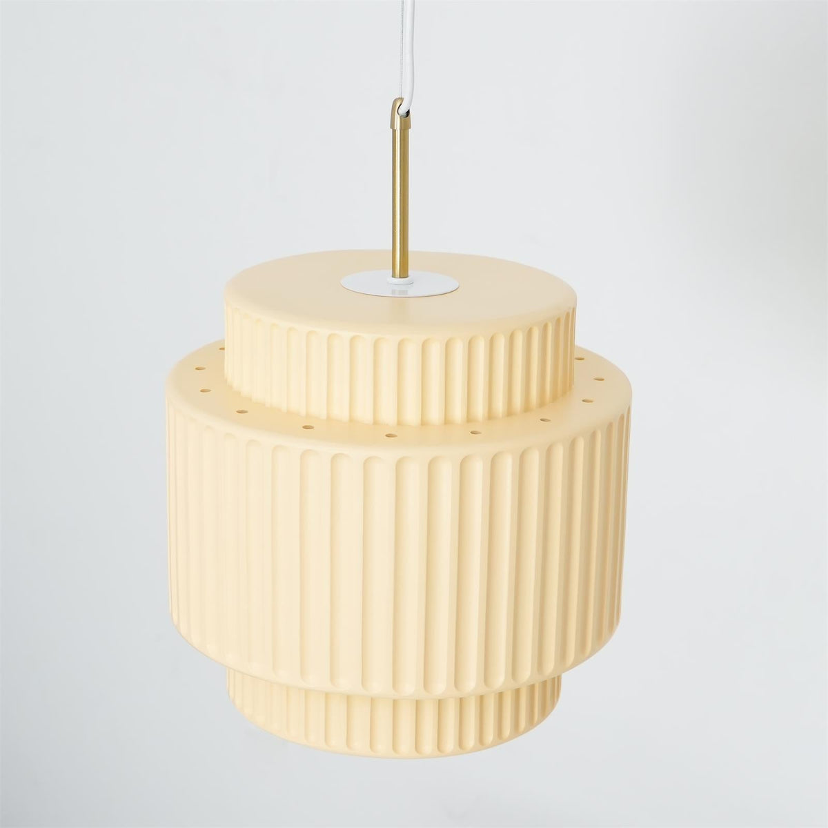Terioriella lampada a sospensione Ribbed