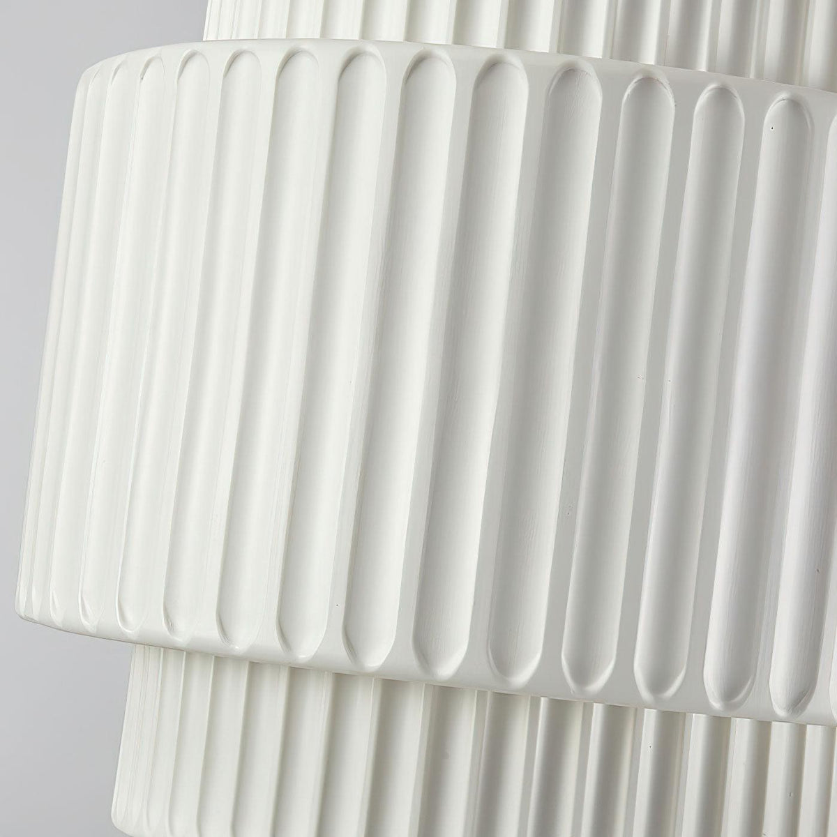 Terioriella lampada a sospensione Ribbed