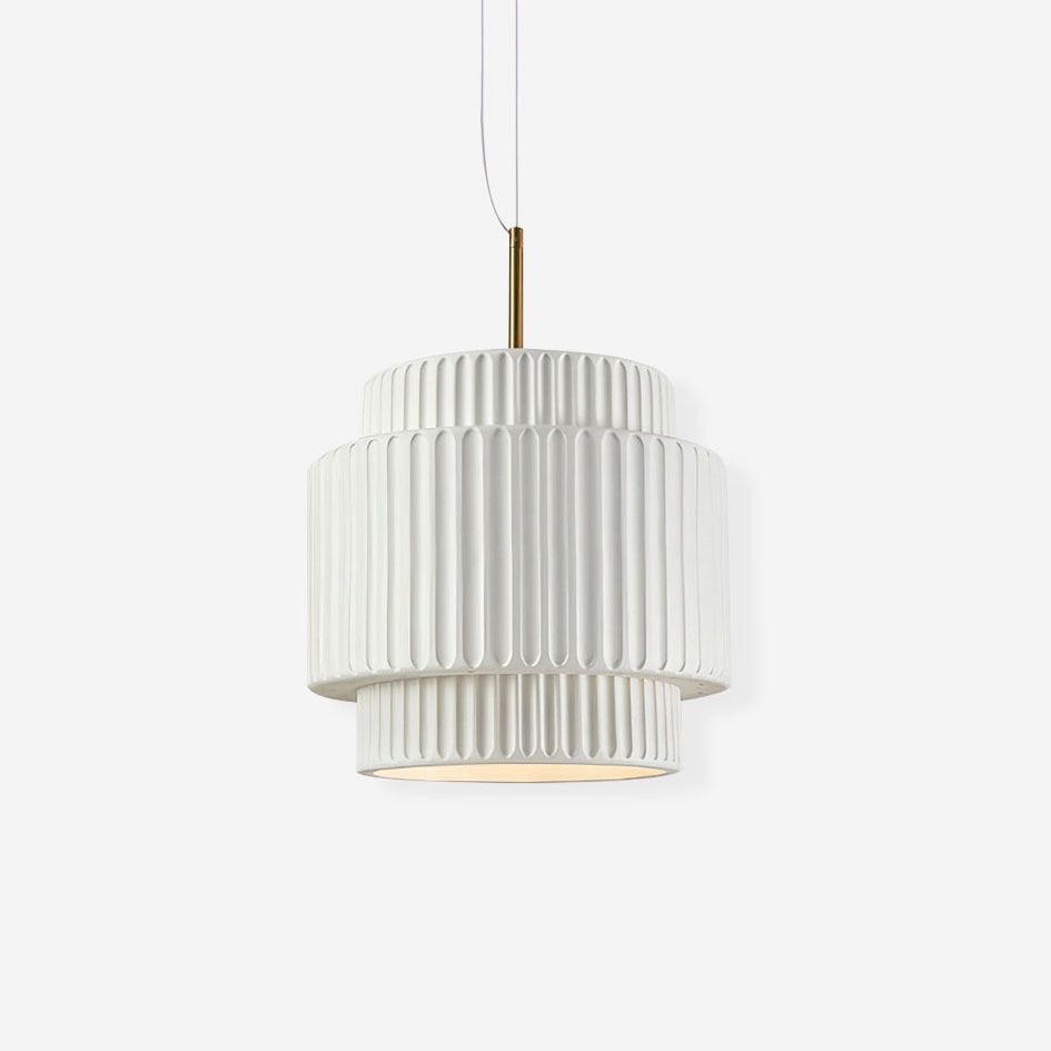 Terioriella lampada a sospensione Ribbed