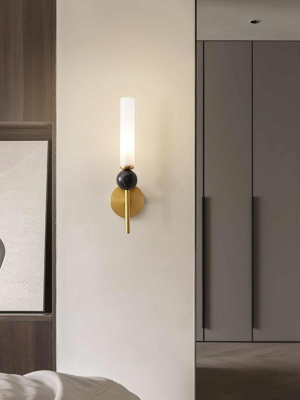 Dulane lampada da parete moderna minimalista Verticale in marmo