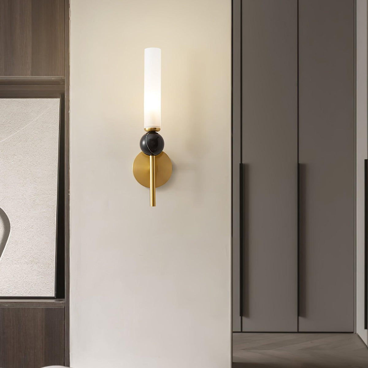 Dulane lampada da parete moderna minimalista Verticale in marmo