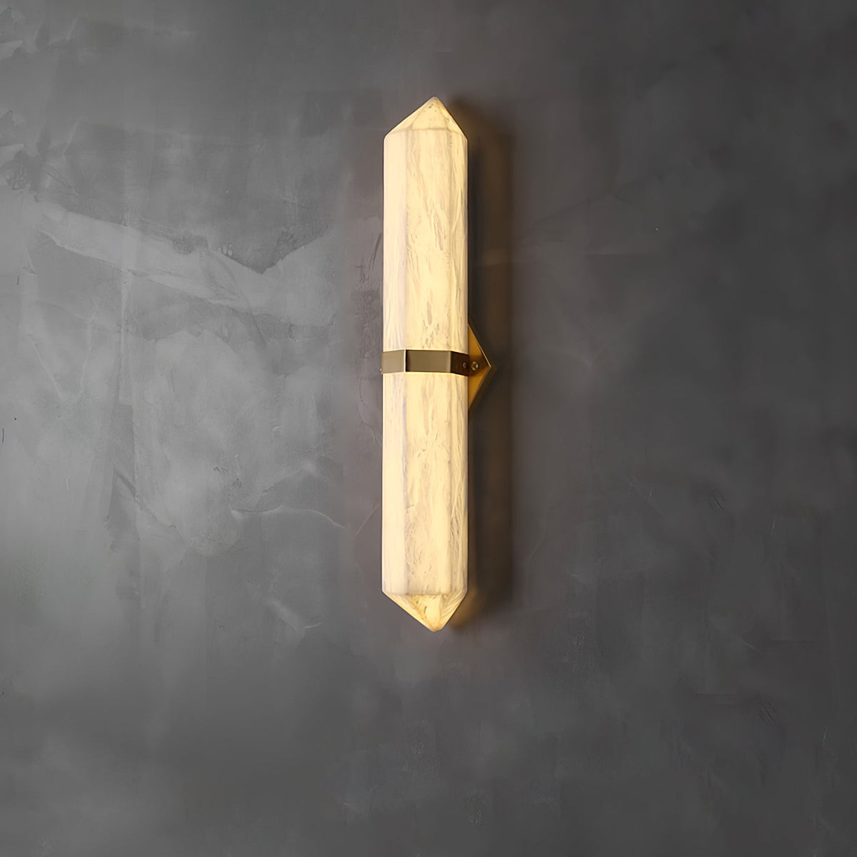 Lustra Applique Alabastro Ottone LED Moderna - Relic Pieces