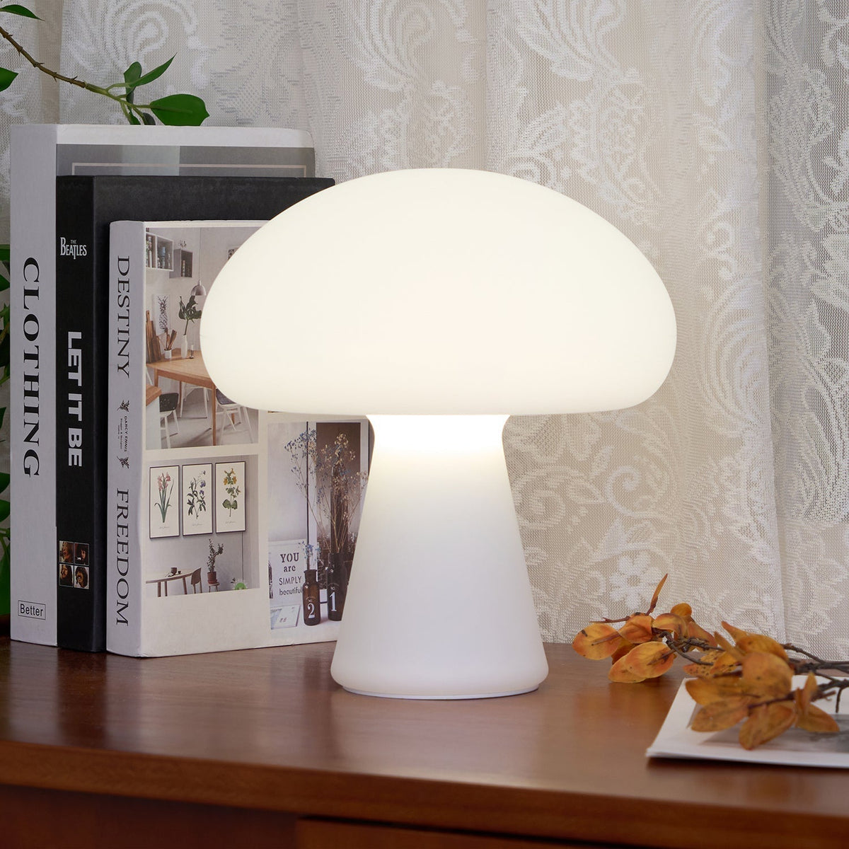Ombra lampada da tavolo in vetro Whimsical