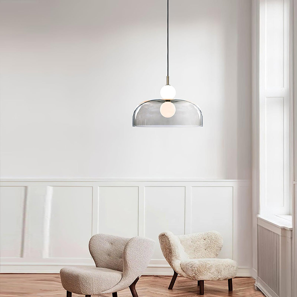Celelia lampada a sospensione moderna minimalista in vetro