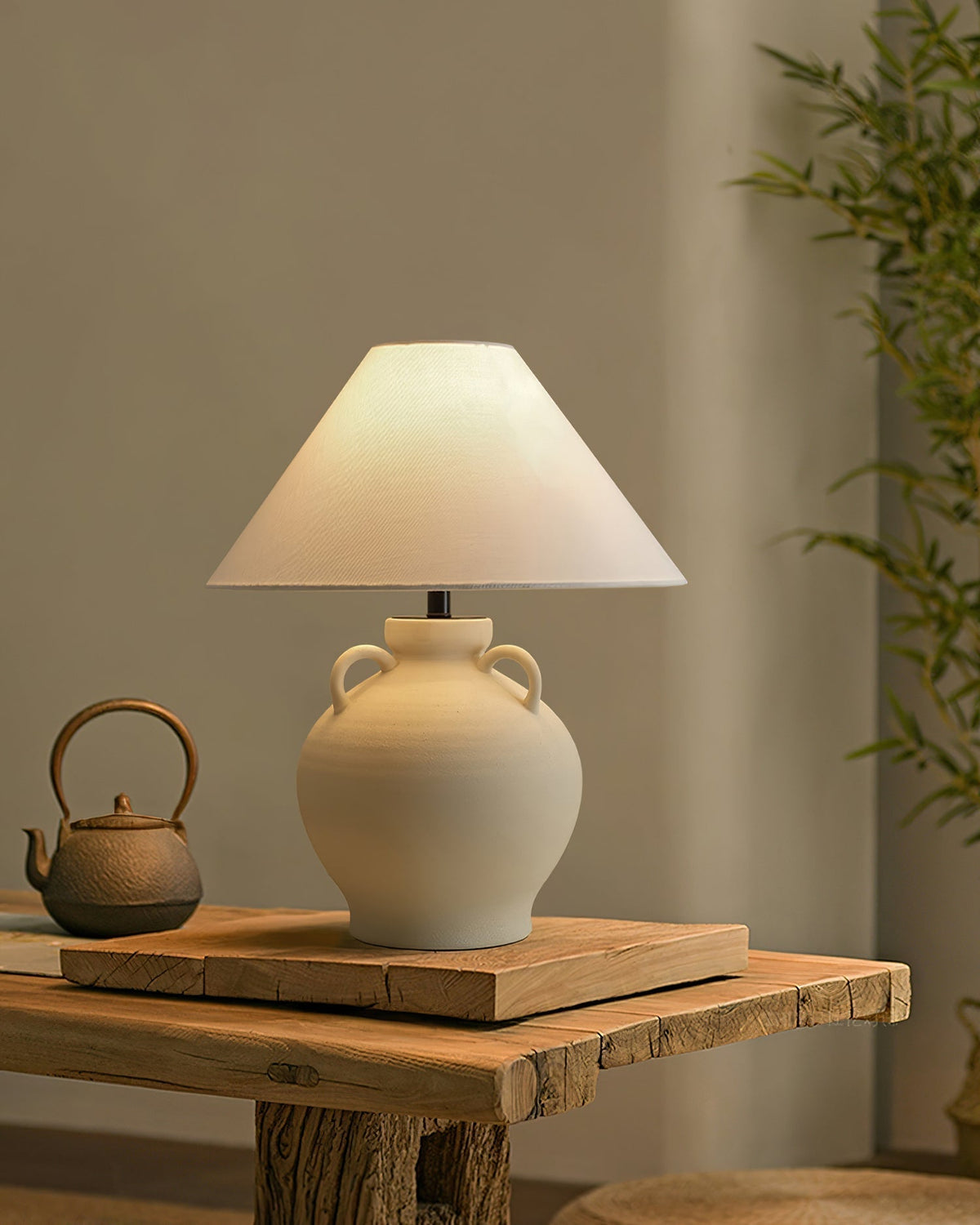 Vaso lampada da tavolo
