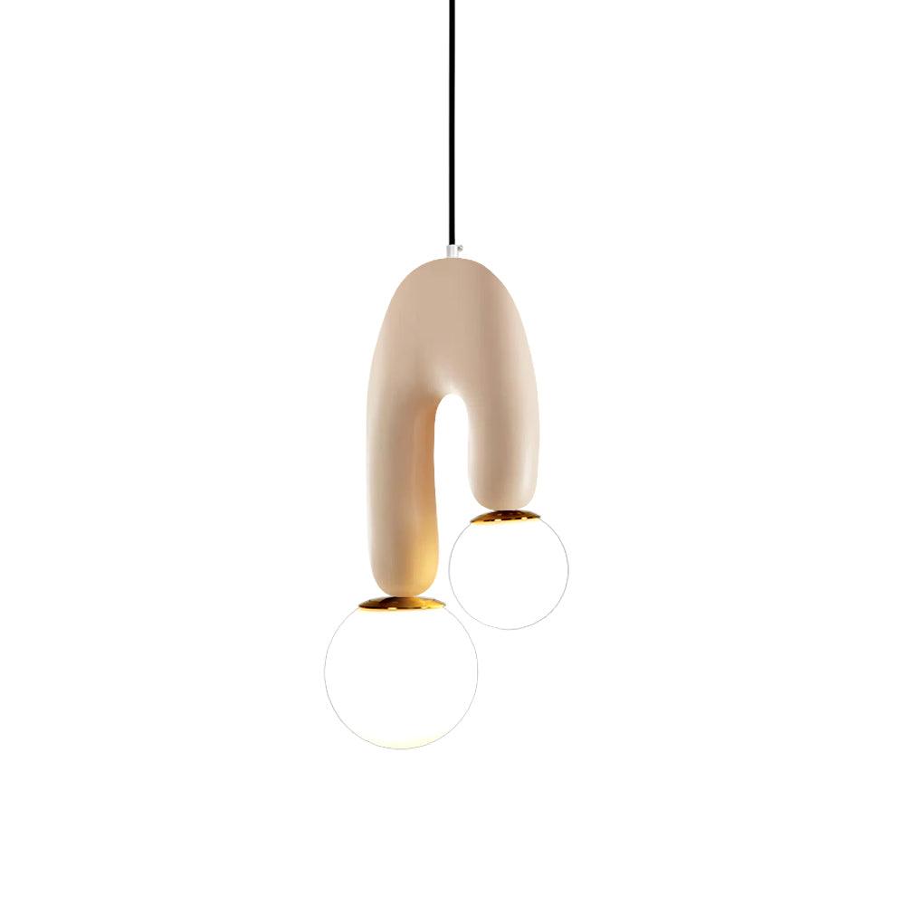 Zenithra lampada a sospensione in resina scandinava