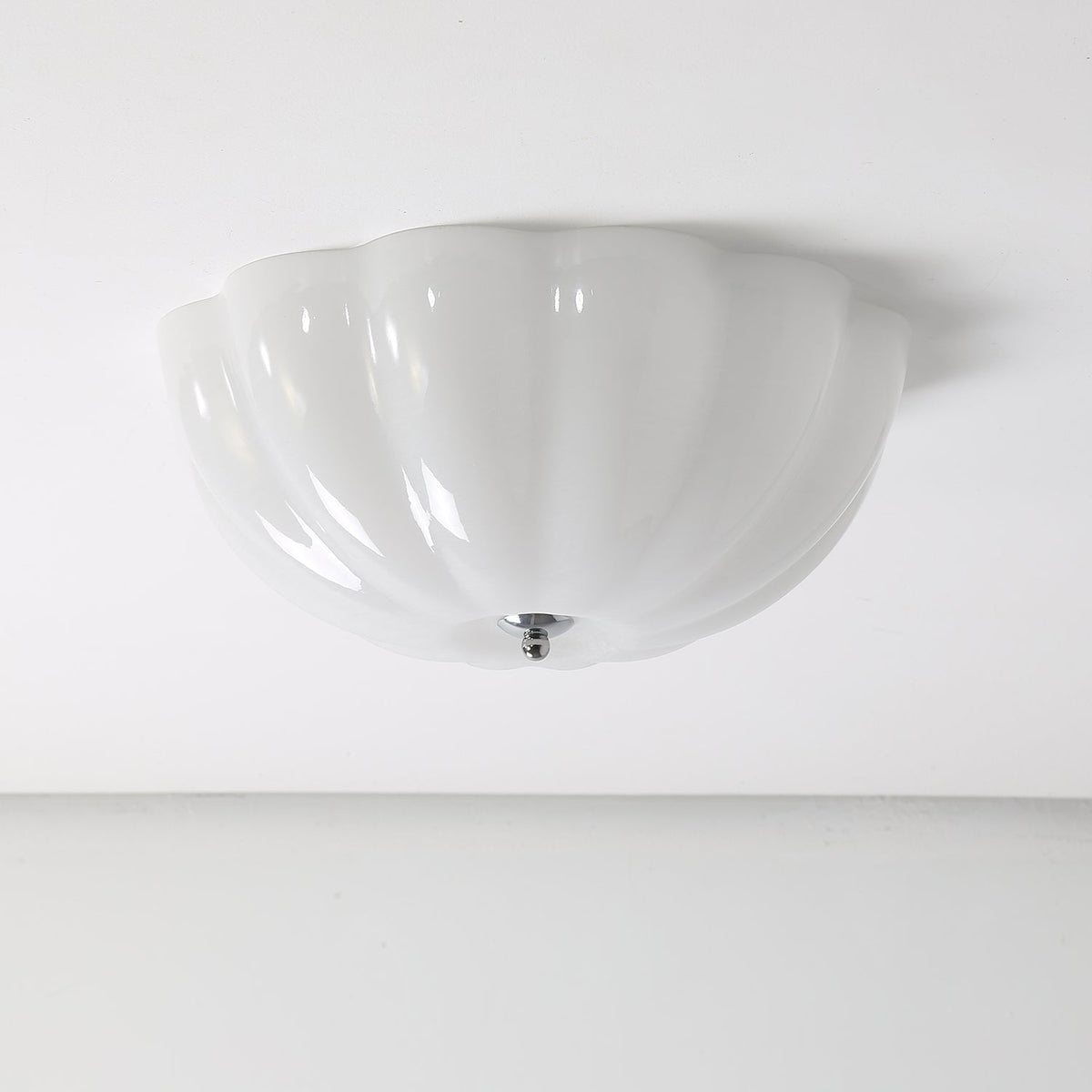 Uphaara lampada da soffitto moderna minimalista in vetro opale