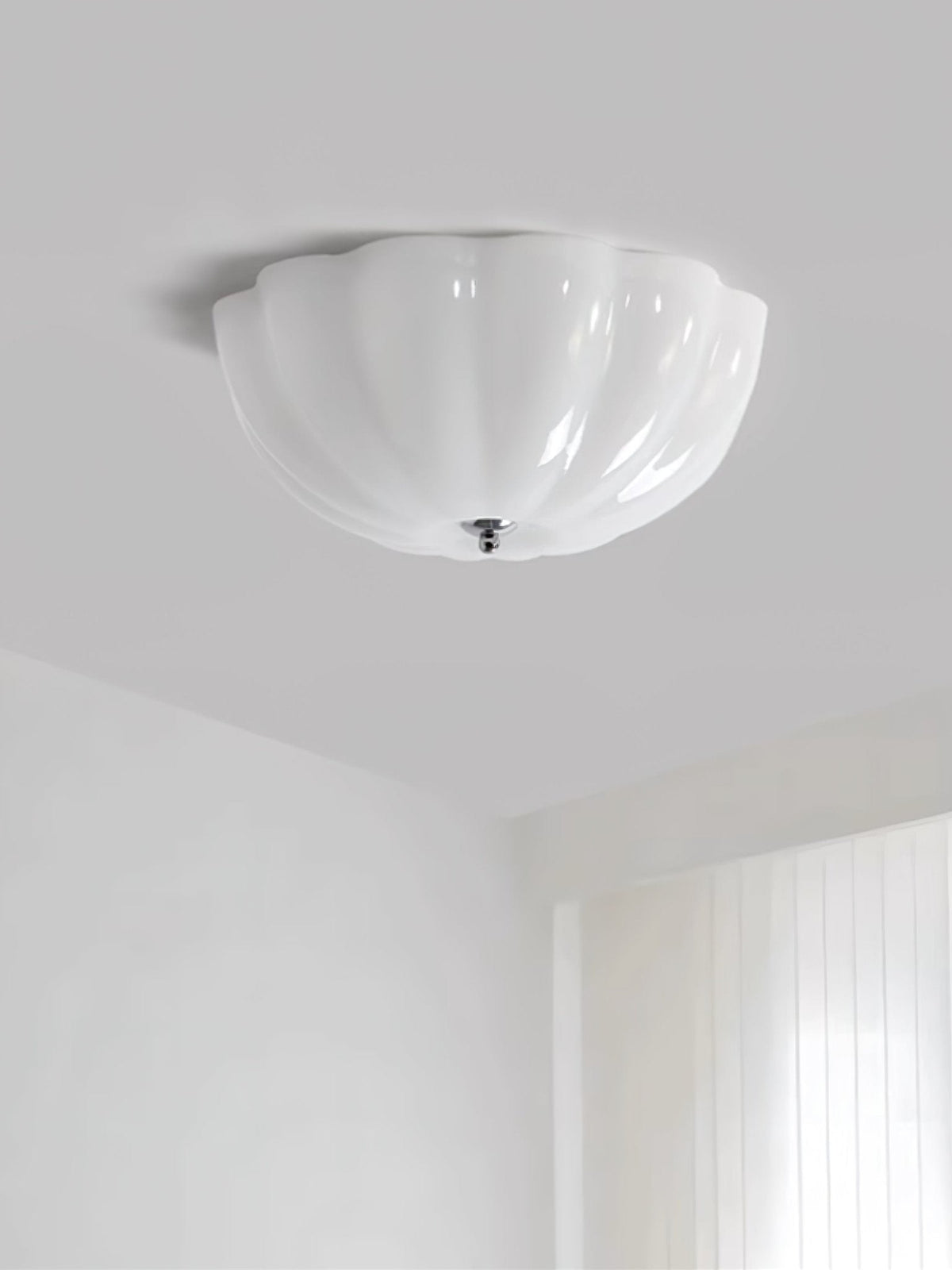 Uphaara lampada da soffitto moderna minimalista in vetro opale