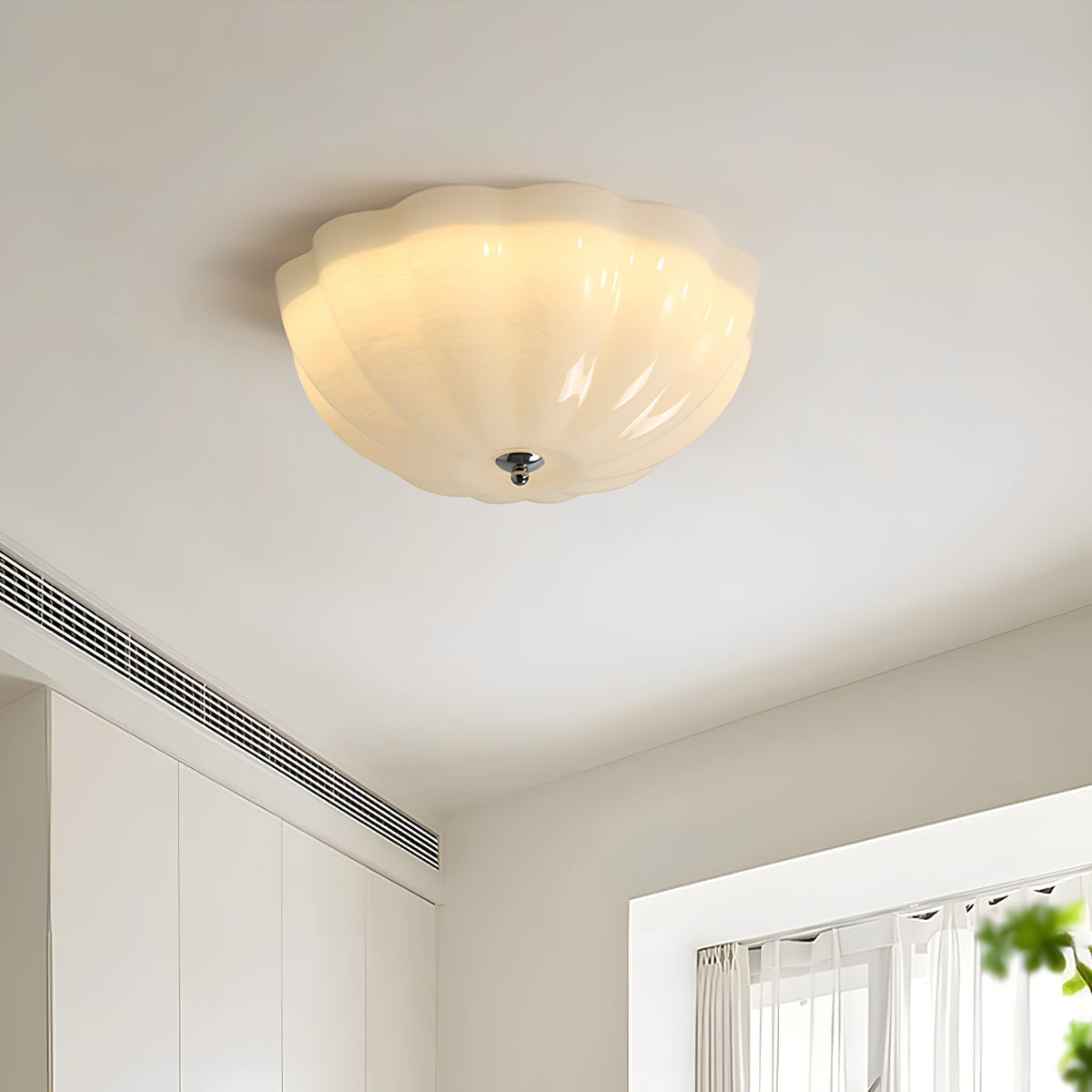Uphaara lampada da soffitto moderna minimalista in vetro opale