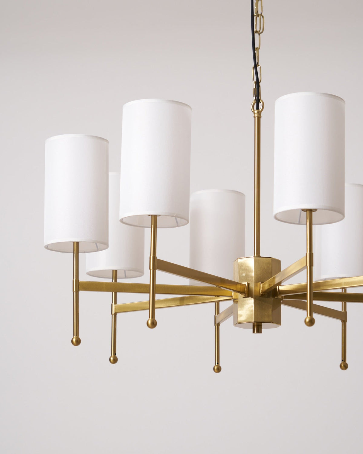 Ulcarisra lampadario in ottone e tessuto vintage Tradizionale