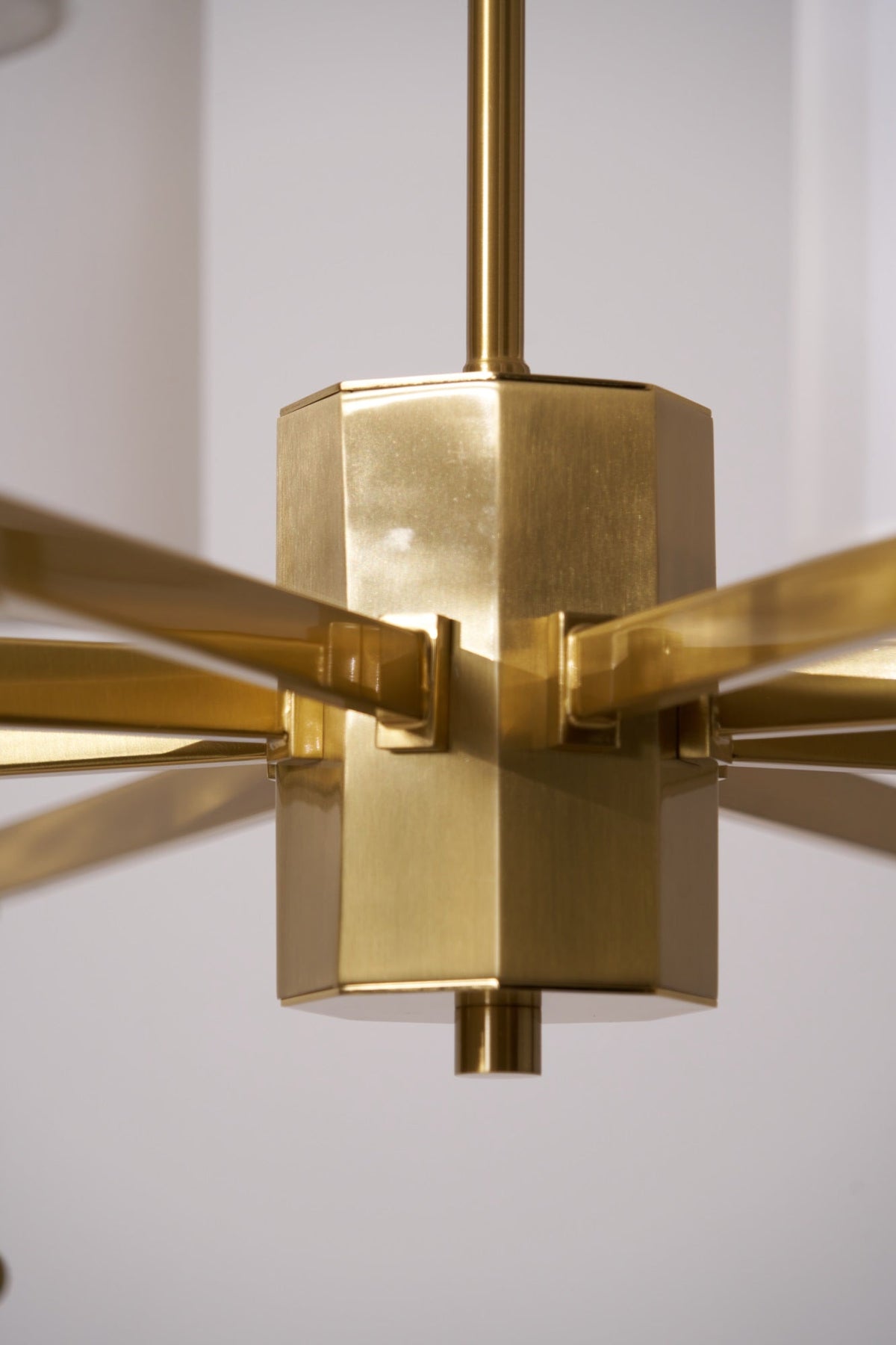 Ulcarisra lampadario in ottone e tessuto vintage Tradizionale