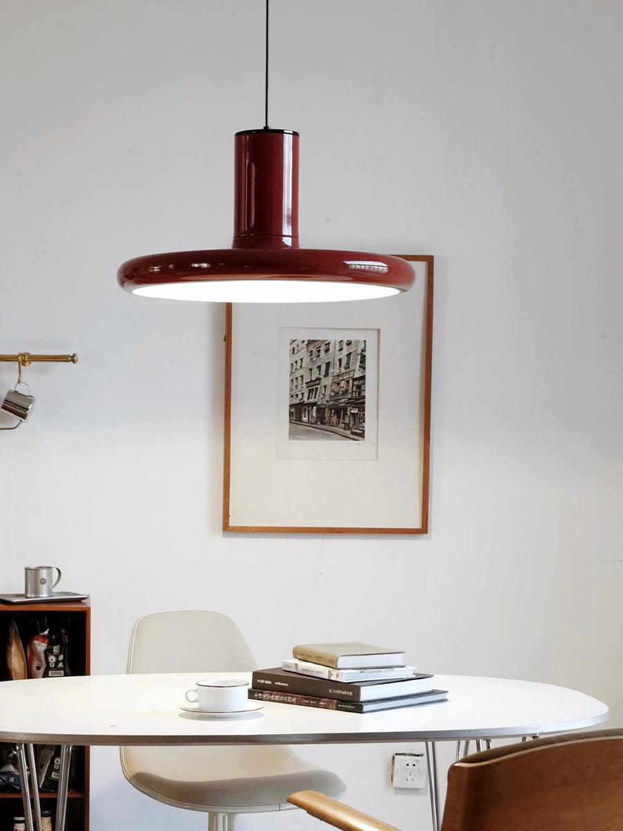 Seloz lampada a sospensione Alluminio cilindro Disco industriale