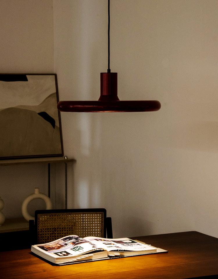 Seloz lampada a sospensione Alluminio cilindro Disco industriale