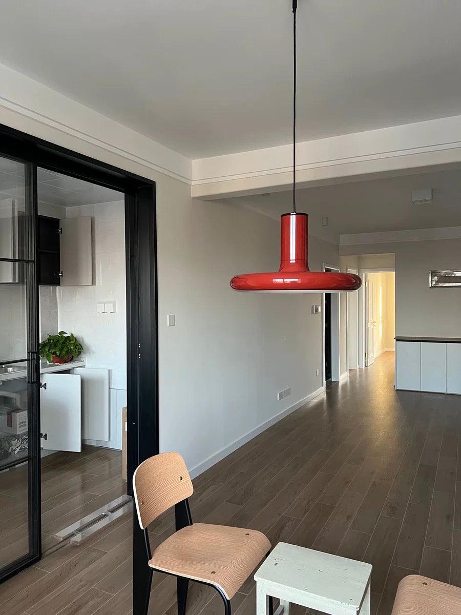 Seloz lampada a sospensione Alluminio cilindro Disco industriale
