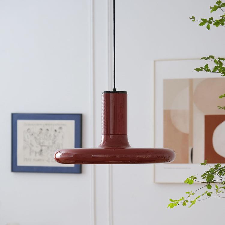 Seloz lampada a sospensione Alluminio cilindro Disco industriale