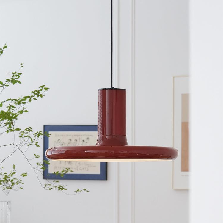Seloz lampada a sospensione Alluminio cilindro Disco industriale