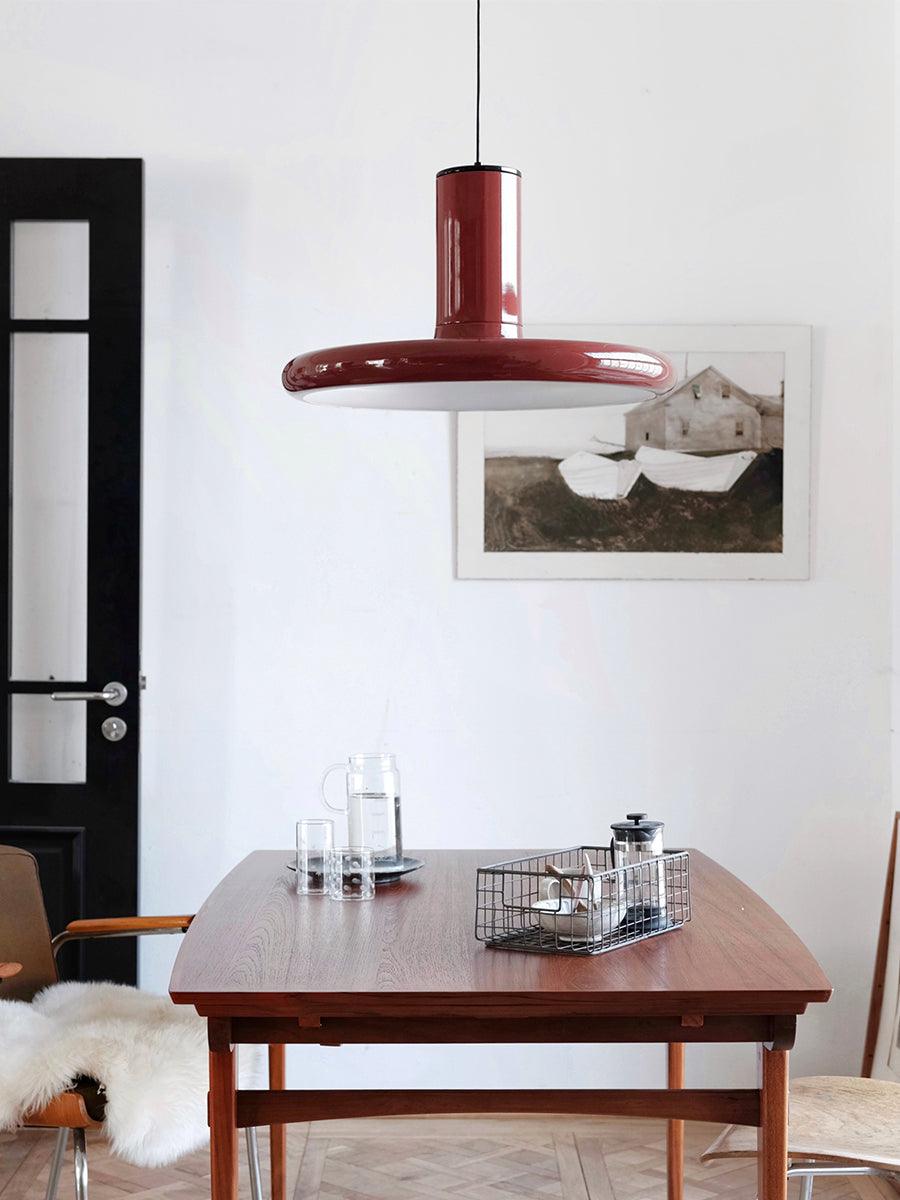 Seloz lampada a sospensione Alluminio cilindro Disco industriale