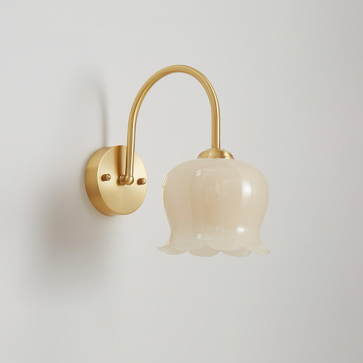 Avcarora lampada da parete in ottone e vetro Art Nordico Premium