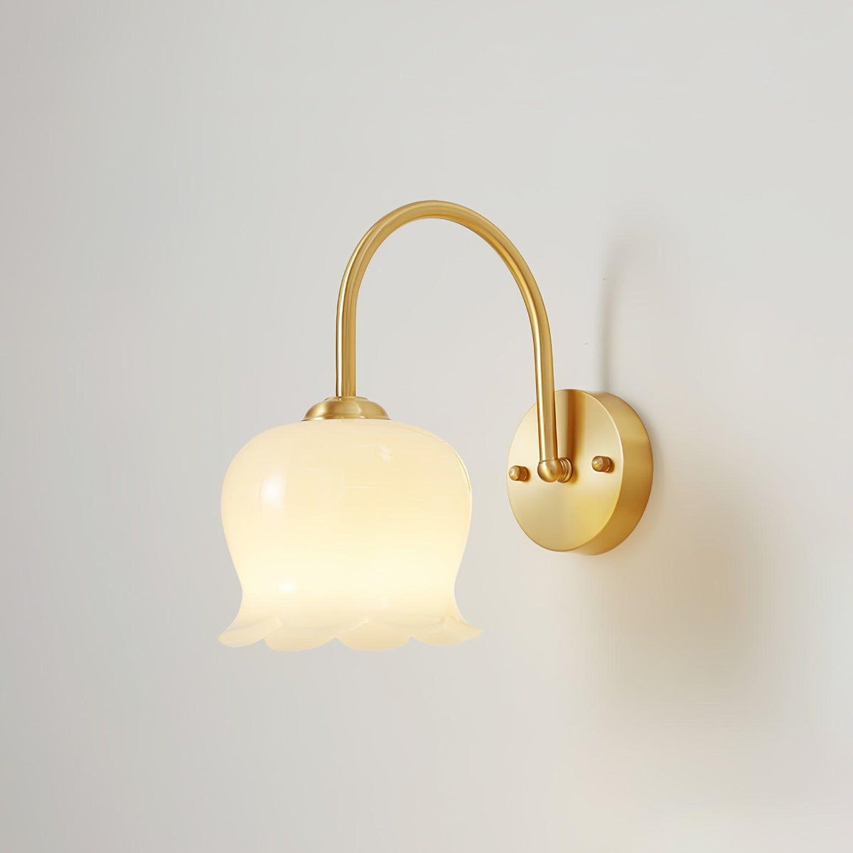 Avcarora lampada da parete in ottone e vetro Art Nordico Premium